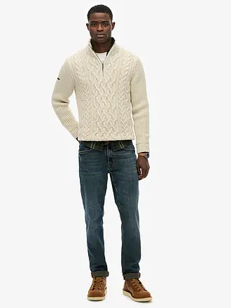 SUPERDRY | Troyer Pullover JACOB | beige